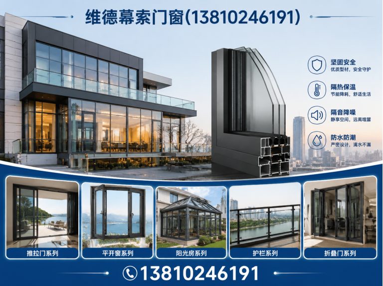 天津维德幕索门窗展示图